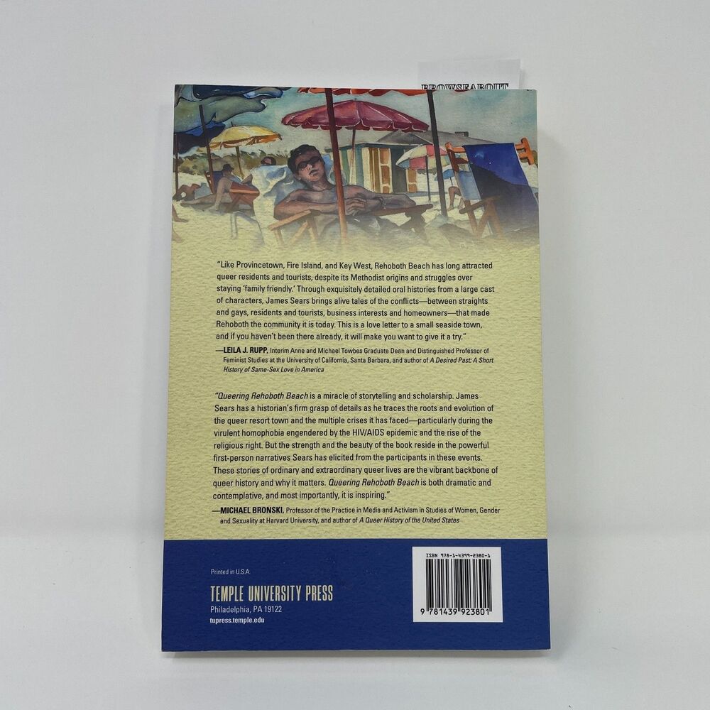 Autographed Queering Rehoboth Beach Beyond the Boardwalk by James T. Sears - Picture 4 of 4